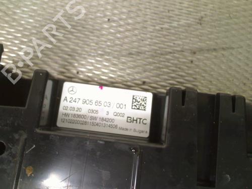 Climate control MERCEDES-BENZ A-CLASS Saloon (V177) A 200 (177.187) | BP29822262I5 