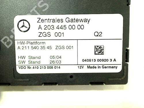 Elektronische module MERCEDES-BENZ C-CLASS (W203) C 30 CDI AMG (203.018) | BP11303709M83 