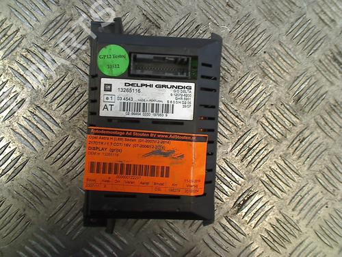 Used Display monitor OPEL ASTRA H Saloon (A04) 1.7 CDTI (125 hp) 11310246