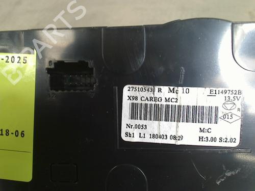 Climate control RENAULT CAPTUR I (J5_, H5_) 0.9 TCe 90 | BP36474849I5  - Image 6