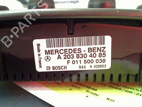 Climate control MERCEDES-BENZ C-CLASS Coupe (CL203) C 350 (203.756) | BP13089319I5 