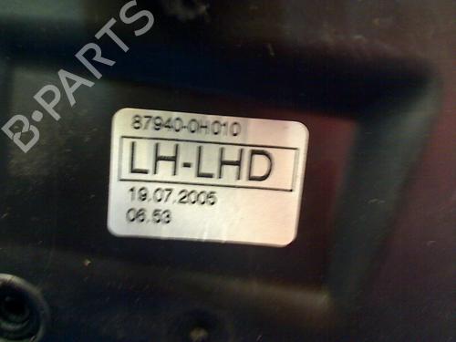 Left mirror TOYOTA AYGO (_B1_) 1.0 (KGB10_, KGB10R) | BP11323734C26 