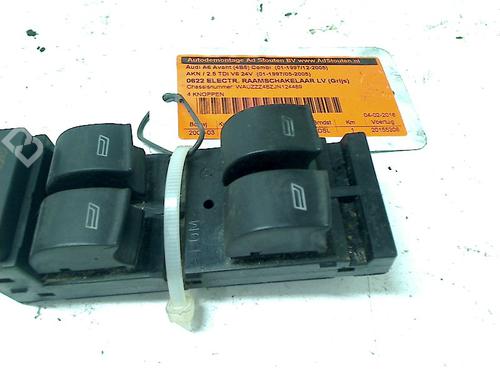 Used Left front window switch AUDI A6 C5 Avant (4B5) 2.5 TDI (150 hp) 11301100
