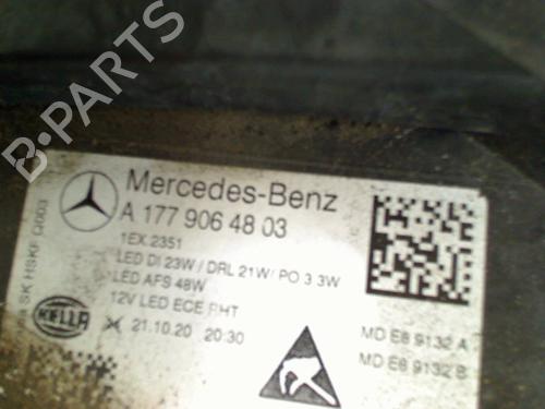 Right headlight MERCEDES-BENZ A-CLASS Saloon (V177) A 180 (177.184) | BP29386881C29 