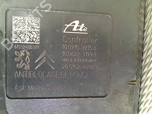 ABS pump PEUGEOT 2008 I (CU_) 1.2 VTi | BP33325063M43  - Image 7