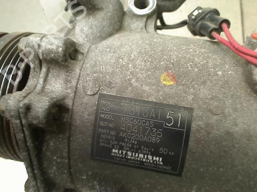 AC compressor MITSUBISHI LANCER VIII Sportback (CX_A) 1.6 MIVEC | BP31315263M34 