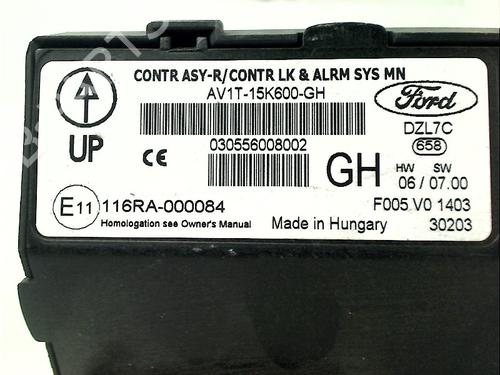 Electronic module FORD B-MAX (JK) 1.0 EcoBoost | BP11299049M83 