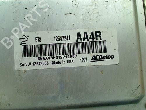 Engine control unit (ECU) OPEL ASTRA J Sports Tourer (P10) 1.4 Turbo (35) | BP25598350M57 
