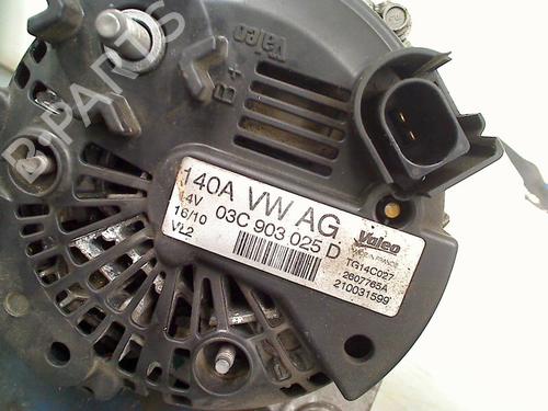 Alternator VW GOLF VI (5K1) 1.4 TSI | BP20925455M7 