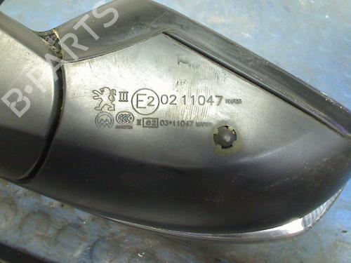 Right mirror PEUGEOT 208 I (CA_, CC_) 1.2 VTI 82 | BP25617432C27