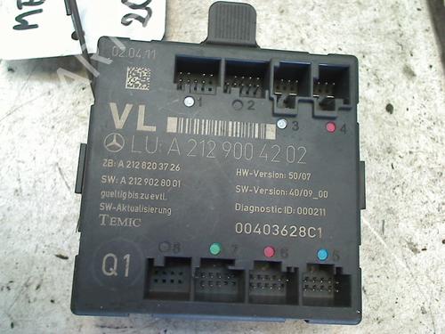 Used Electronic module MERCEDES-BENZ E-CLASS (W212) E 200 CDI / BlueTEC (212.005, 212.006) (136 hp) 11303936