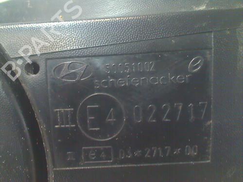 Right mirror HYUNDAI i10 I (PA) 1.1 | BP11308741C27 