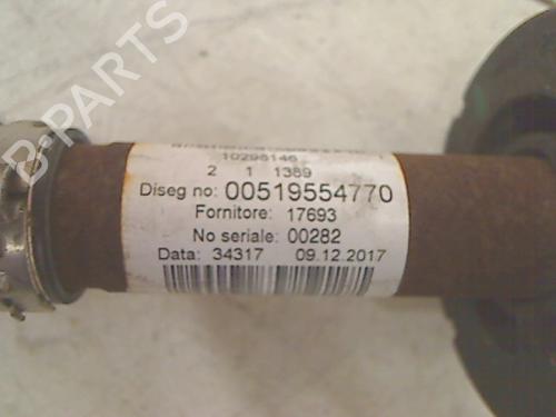 Right front driveshaft FIAT 500 (312_) 0.9 (312AXM1B) | BP11315782M39 