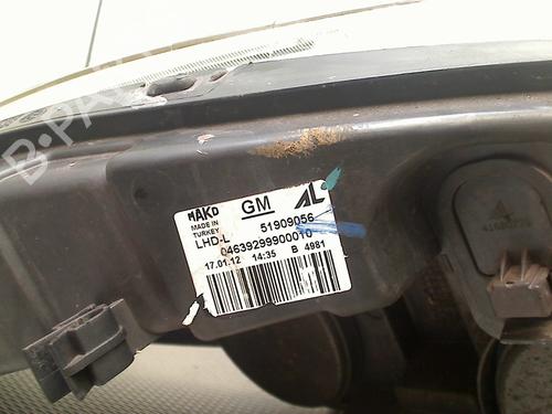 Left headlight OPEL COMBO Box Body/MPV (X12) 1.3 CDTI (B05) | BP33112246C28  - Image 6