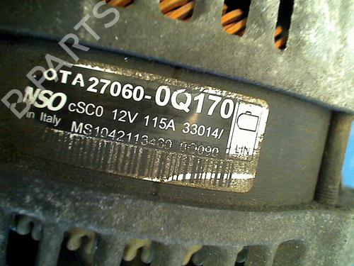 Alternator PEUGEOT 108 1.0 VTi | BP11264030M7 