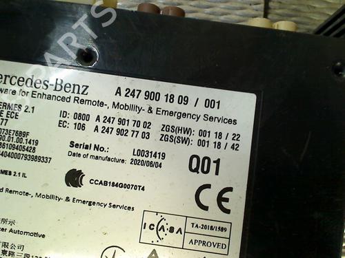 Control unit MERCEDES-BENZ GLA (H247) GLA 200 d (247.712) | BP38202228M11 - Image 5