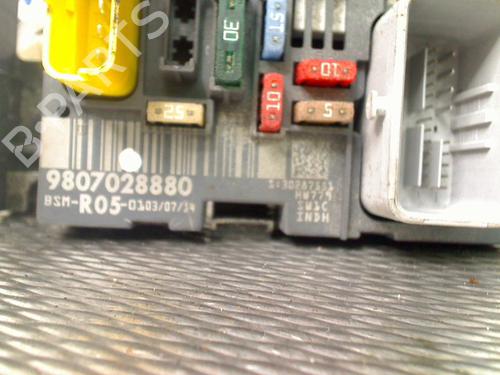 Fuse box CITROËN BERLINGO Box Body/MPV (B9) 1.6 HDi 90 | BP29851344E1