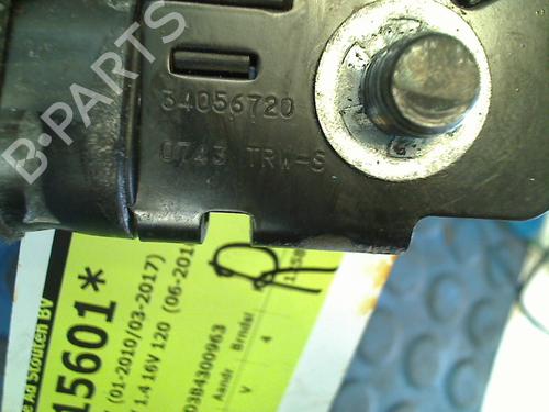Front right seatbelt OPEL MERIVA B MPV (S10) 1.4 (75) | BP12096656I25 