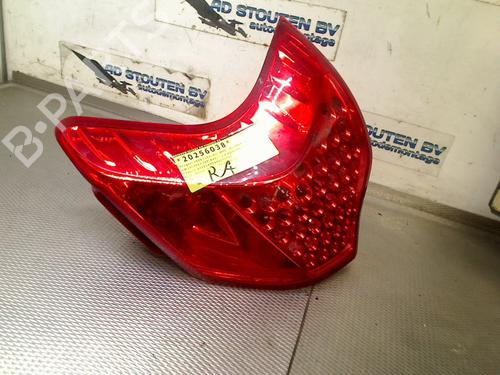 Used Right taillight PEUGEOT 3008 I MPV (0U_) 2.0 HDi 150 / BlueHDi 150 (150 hp) 30395245