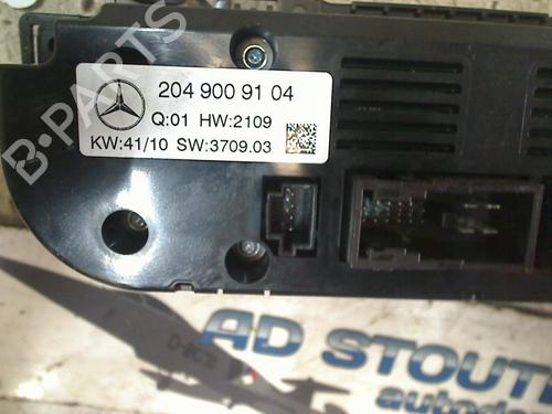 Climate control MERCEDES-BENZ C-CLASS (W204) C 180 CGI (204.049) | BP11320966I5 