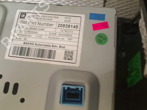 Display monitor OPEL INSIGNIA A (G09) 1.6 Turbo (68) | BP31751551C48 