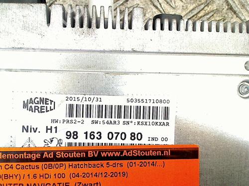 Electronic module CITROËN C4 CACTUS 1.6 BlueHDi 100 | BP11308456M83 