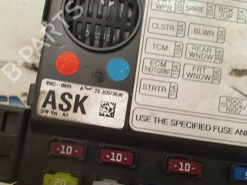 Fuse box CHEVROLET SPARK (M300) 1.2 | BP31942184E1 