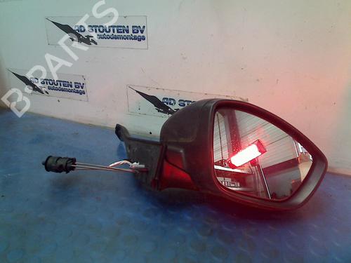 Used Right mirror PEUGEOT 208 I (CA_, CC_) 1.0 VTi (68 hp) 13720571
