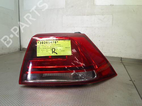 Used Right taillight Right taillight VW GOLF VII (5G1, BQ1, BE1, BE2) 1.2 TSI (105 hp) 36489026 36489026