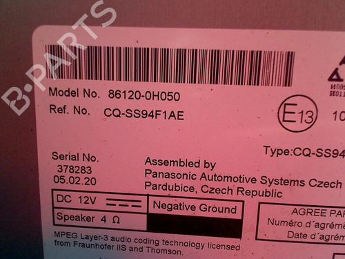 Switch PEUGEOT 108 1.0 VTi 72 | BP13689885I30 