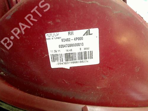 Right taillight HYUNDAI i20 I (PB, PBT) 1.2 | BP16407186C35 