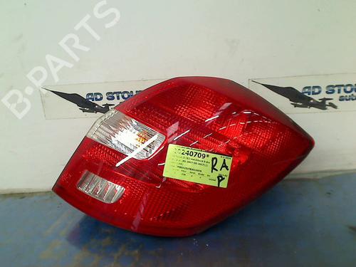 Used Right taillight SKODA FABIA II (542) 1.2 (70 hp) 23497424