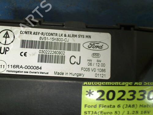 Control unit FORD FIESTA VI (CB1, CCN) 1.25 | BP31115045M11 - Image 4