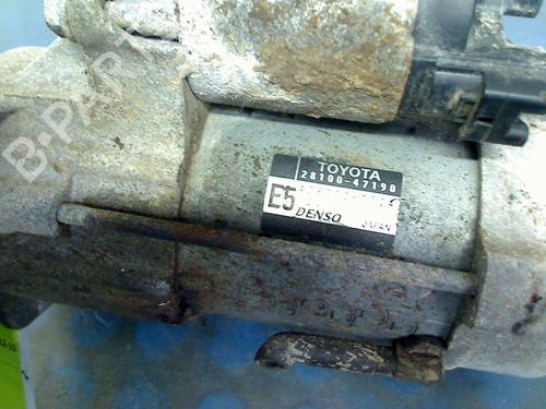 Starter TOYOTA VERSO S (_P12_) 1.33 (NSP120_) | BP21070518M8 