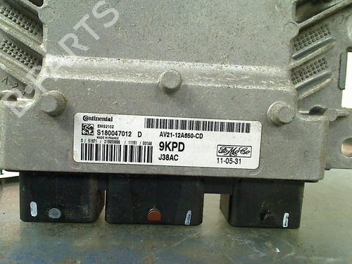 Engine control unit (ECU) FORD FIESTA VI (CB1, CCN) 1.25 | BP16648910M57 