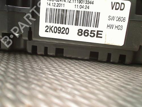 Display monitor VW CADDY III Box Body/MPV (2KA, 2KH, 2CA, 2CH) 1.6 TDI | BP31243501C48