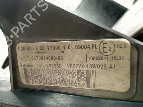 Højre forlygte CITROËN C3 II (SC_) 1.6 HDi | BP31797845C29 