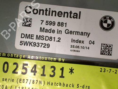 Engine control unit (ECU) BMW 1 (E87) 118 i | BP28382492M57