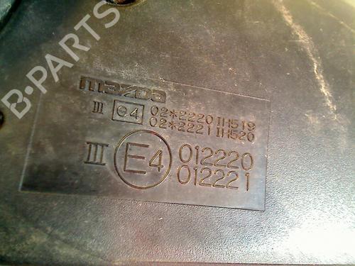 Left mirror MAZDA 3 (BK) 1.6 (BK14) | BP12590238C26 