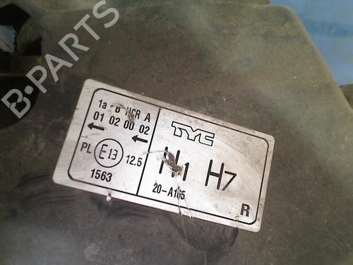 Right headlight PEUGEOT 307 CC (3B) 2.0 16V | BP15384991C29 