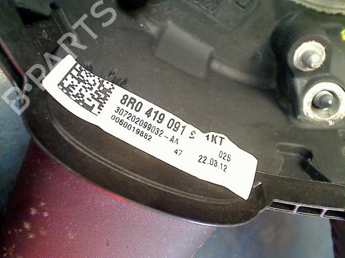 Steering wheel AUDI A3 Sportback (8PA) 1.6 TDI | BP12590795C49 