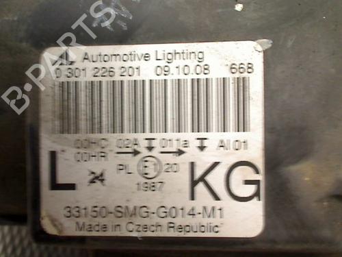 Left headlight HONDA CIVIC VIII Hatchback (FN, FK) 1.8 (FN1, FK2) | BP28382508C28 