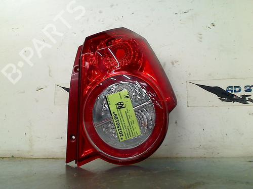 Used Right taillight CHEVROLET AVEO / KALOS Hatchback (T250, T255) 1.4 (101 hp) 23950629