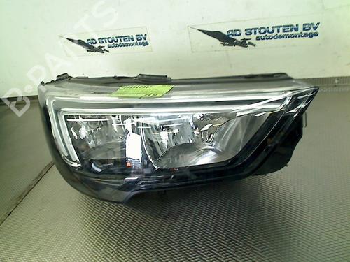 Right headlight OPEL CROSSLAND X / CROSSLAND (P17, P2QO) 1.2 (75) | BP25729132C29 