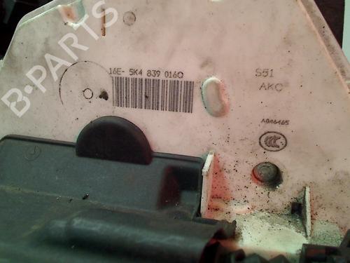 Rear right lock VW GOLF VII (5G1, BQ1, BE1, BE2) 1.6 TDI | BP11317208C99 
