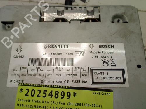 Electronic module RENAULT TRAFIC II Van (FL) 2.0 dCi 115 (FL01, FL0U, FL00, FL0H, FL0M) | BP30774452M83