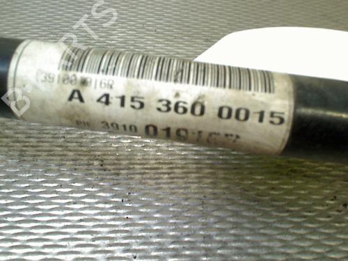 Right front driveshaft MERCEDES-BENZ CITAN Box Body/MPV (W415) 109 CDI (415.601, 415.603, 415.605) | BP31356794M39