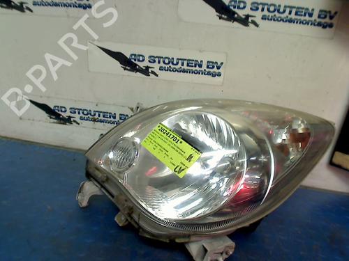 Used Left headlight DAIHATSU CUORE VII (L275_, L285_, L276_) 1.0 (L276) (70 hp) 31149280