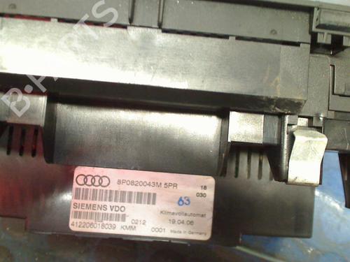 Climate control AUDI A3 (8P1) 1.6 | BP16940604I5 