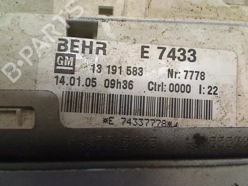 Climate control OPEL MERIVA A MPV (X03) 1.6 16V (E75) | BP11295963I5 